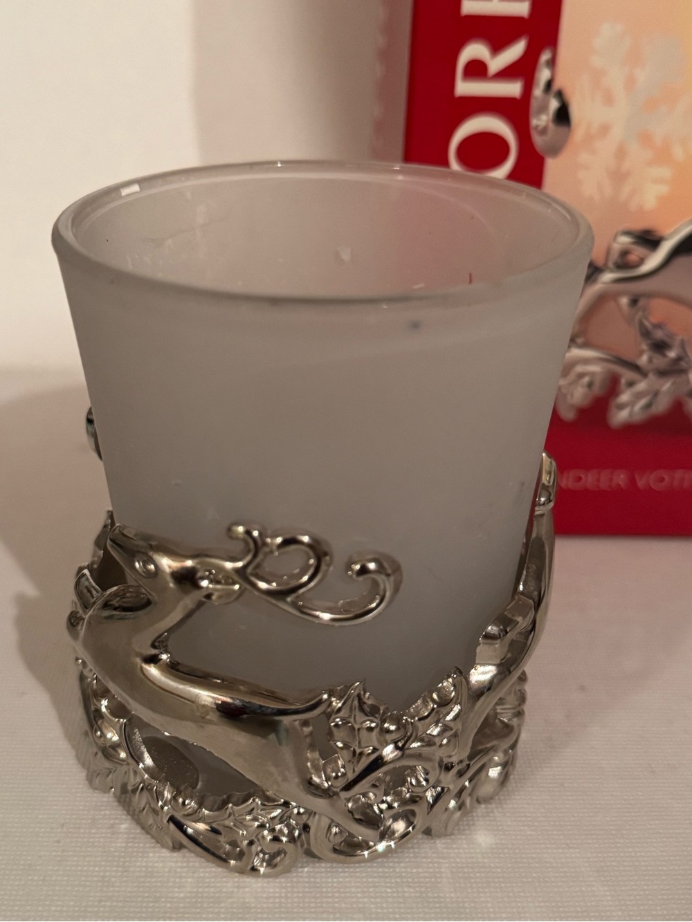 Gorham Reindeer Votive